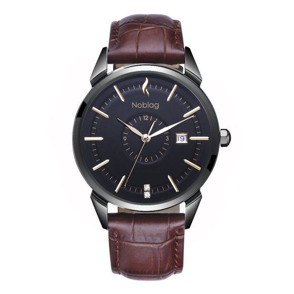The N-Classic De Noblag Men's Watches Brown